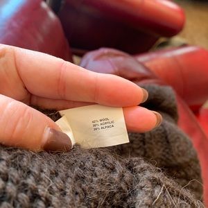 GAP Sweaters - Gap chocolate sweater with draped neckline GAP Sweaters - Gap chocolate sweater with draped neckline